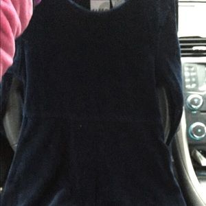 Girls Small Velour Dress